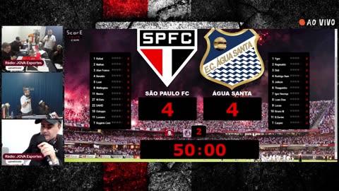 React - Pênaltis: Água Santa elimina o São Paulo FC