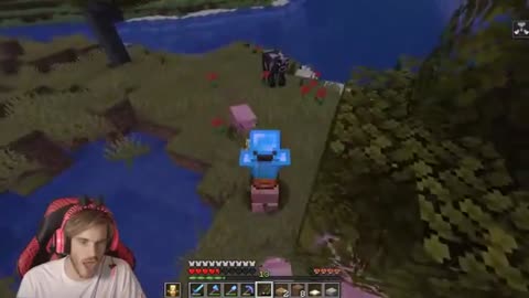 When First Time PewDiePie - Minecraft