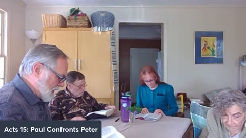 Acts 15 Paul Confronts Peter - Freestyle