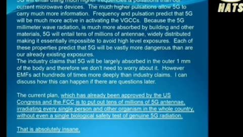 Professor Martin Pall on the insanity of 5G and how EMF's cause cellular damage
