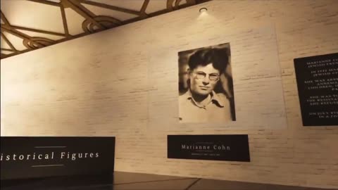 Fortnite holocaust museum featuring LGBT pioneers such as Magnus Hirschfeld and Eva Kotchever