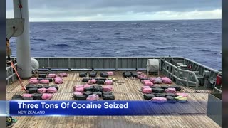 3.5 tons of cocaine found floating in Pacific Ocean