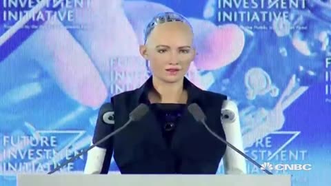 Interview With The Lifelike Hot Robot Named SOPHIA