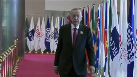 G20 Summit Delhi- President of Turkiye Recep Tayyip Erdogan at the Bharat Mandapam