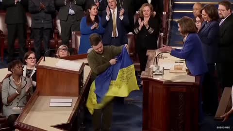 Most powerful women in American politics raise Ukrainian flag over Congress