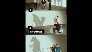 Look this wall ,shadow