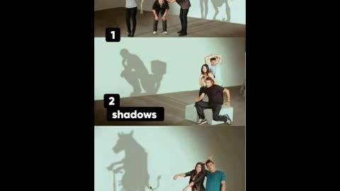 Look this wall ,shadow