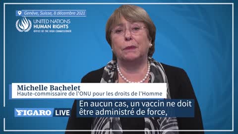la vaccination forcée n'est jamais acceptable met en garde l'ONU