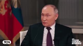 Vladimir Putin jokes that Tucker once wanted to join the CIA