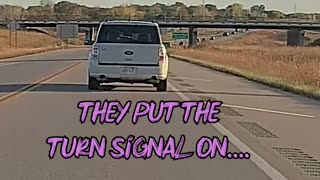 Put the turn signal... AFTER!🤦 | TheBre.TV