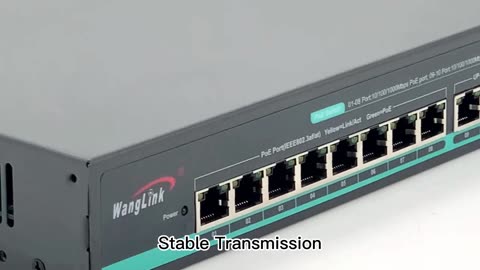 WOR-SG82P 8 port 10/100/1000mbps poe and 2 gigabit RJ45 uplink poe switch