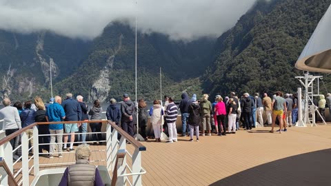Milford Sound New Zealand #cruiseshiplife #cruiseshipnurse
