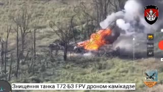 💣 Ukraine Russia War | 19th Separate Tank Brigade Destroys Enemy T-72B3 Tanks with FPV Kamikaz | RCF