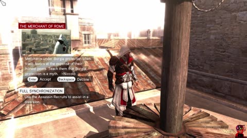 Assassin Creed Brotherhood Mission 24 When In Rome... 100%