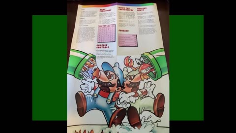 Mario Bros (Atari 2600) -- Game Manuals Were Cool