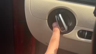 How to remove your Volkswagen headlight switch
