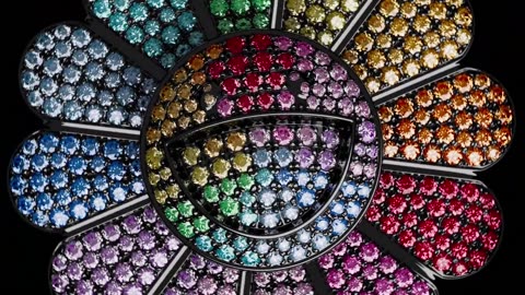 Hublot Classic Fusion Takashi Murakami Black Ceramic Rainbow