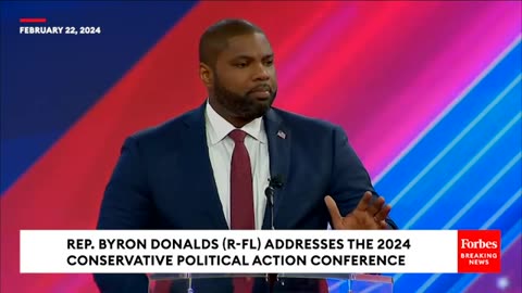 BREAKING: Byron Donalds Calls For Prosecution Of Biden Over Espionage Act At CPAC 2024
