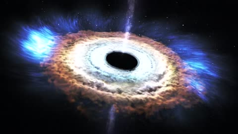 NASA| Massive black hole shreds passing star