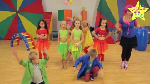 Debbie Doo & Friends! - Let's Star Jump! - Dance Song For Children