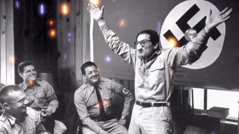 AMERICAN NAZIS MOCKING JEWS…THE COLOR IS ORANGE…HERE WE GO…AYE CAPTAIN @theforbiddentopicspodcast