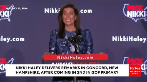 Nikki Haley Slams Trump's Electability In Remarks After 2nd Place Showing In New Hampshire Primary