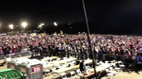 Samedi 29 Janvier au rassemblement Trump à Conroe, Texas.