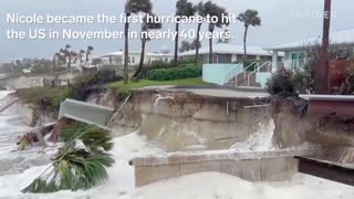 Hurricane Nicole Pounds Florida And Damages Structures | Insider News