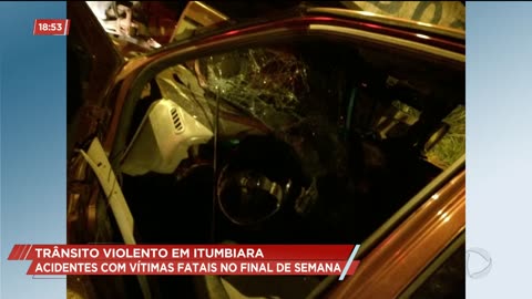 TRÂNSITO VIOLENTO EM ITUMBIARA: ACIDENTES COM VÍTIMAS FATAIS NO FINAL DE SEMANA