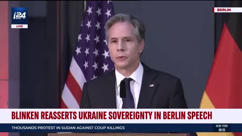 HAPPENING NOW: Secretary Blinken addresses Ukraine-Russia Conflict