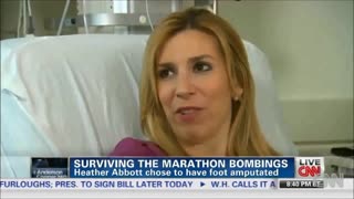 'CNN Amputee Actor - Boston Bombings' - 2013