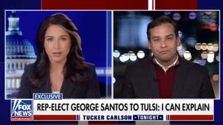 Tulsi Gabbard grills George Santos: "Do you have no shame?"