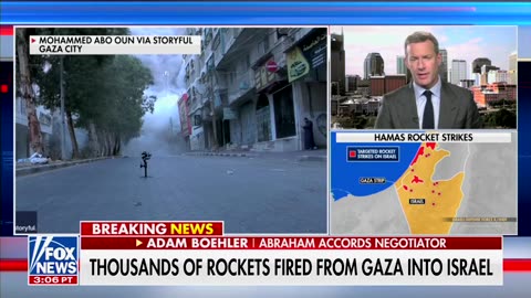 Adam Boehler discussing the war in Israel on Fox News