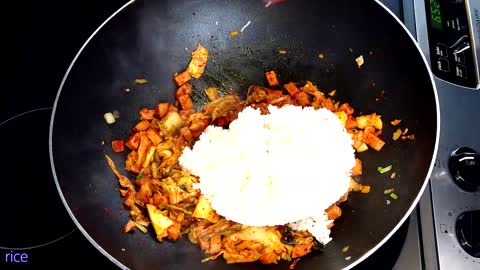 How to make Korean Food⁉️Spam Kimchi Fried Rice Kimchi Fried Rice [KoCa Kitchen 17]