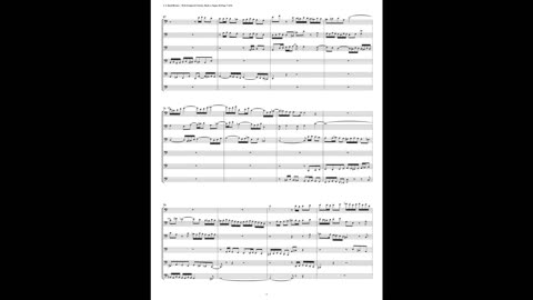 J.S. Bach - Well-Tempered Clavier: Part 1 - Fugue 20 (Bassoon Sextet)