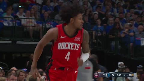 Jalen Green drills the 3 as the Rockets go on a 15-0 run early in the 1st quarter!