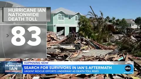 Search and rescue still underway as death toll rises after Hurricane Ian l GMA