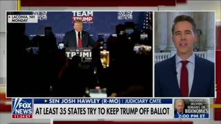 This is 100% Political, Election Interference - Sen. Josh Hawley