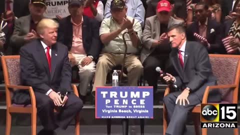 Flashback: President Trump and General Flynn discussing Hillary’s emails and the FBI in 2016.