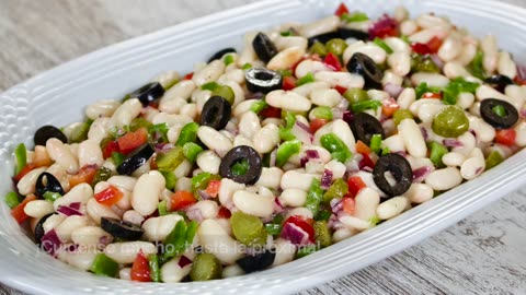 HEALTHY - FAST - CHEAP. Bean Salad