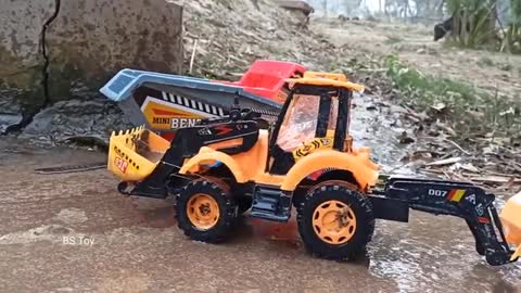 JCB Dumper Truck Water Wash | JCB Videos | Kids Video | BS Toy