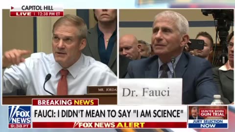 Rep Jim Jordan grills the rat Dr. Fauci