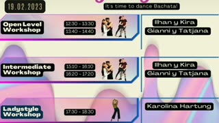 Bachata Workshop Event von Tanzevents.ch