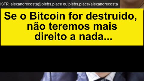 Bitcoin pode ser bloqueado ? Renato Amoedo e Alexandre Costa. #redpill #btc