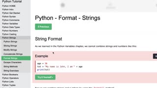 Python Coding for beginners 14 String Concatination & Formatting