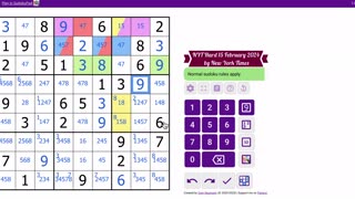 Sudoku 2024-02-15 hard