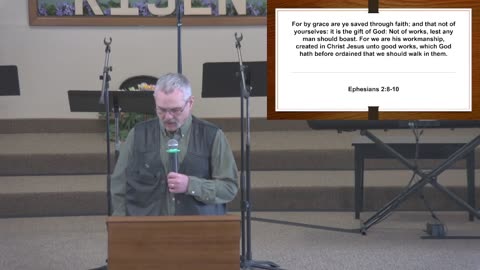 Week 2 of 5 "In Christ Alone" 15 Minute Seminar by Ed Deal 4/9/2023
