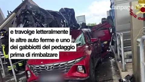 Cos’è successo a Rosignano: la dinamica dell’incidente al casello sulla A12