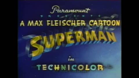 Superman Cartoon (1940's) Theme Song