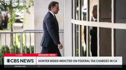 🚨CBS NEWS: The Hunter Biden indictment “seems to leave the door open” to foreign lobbying violations